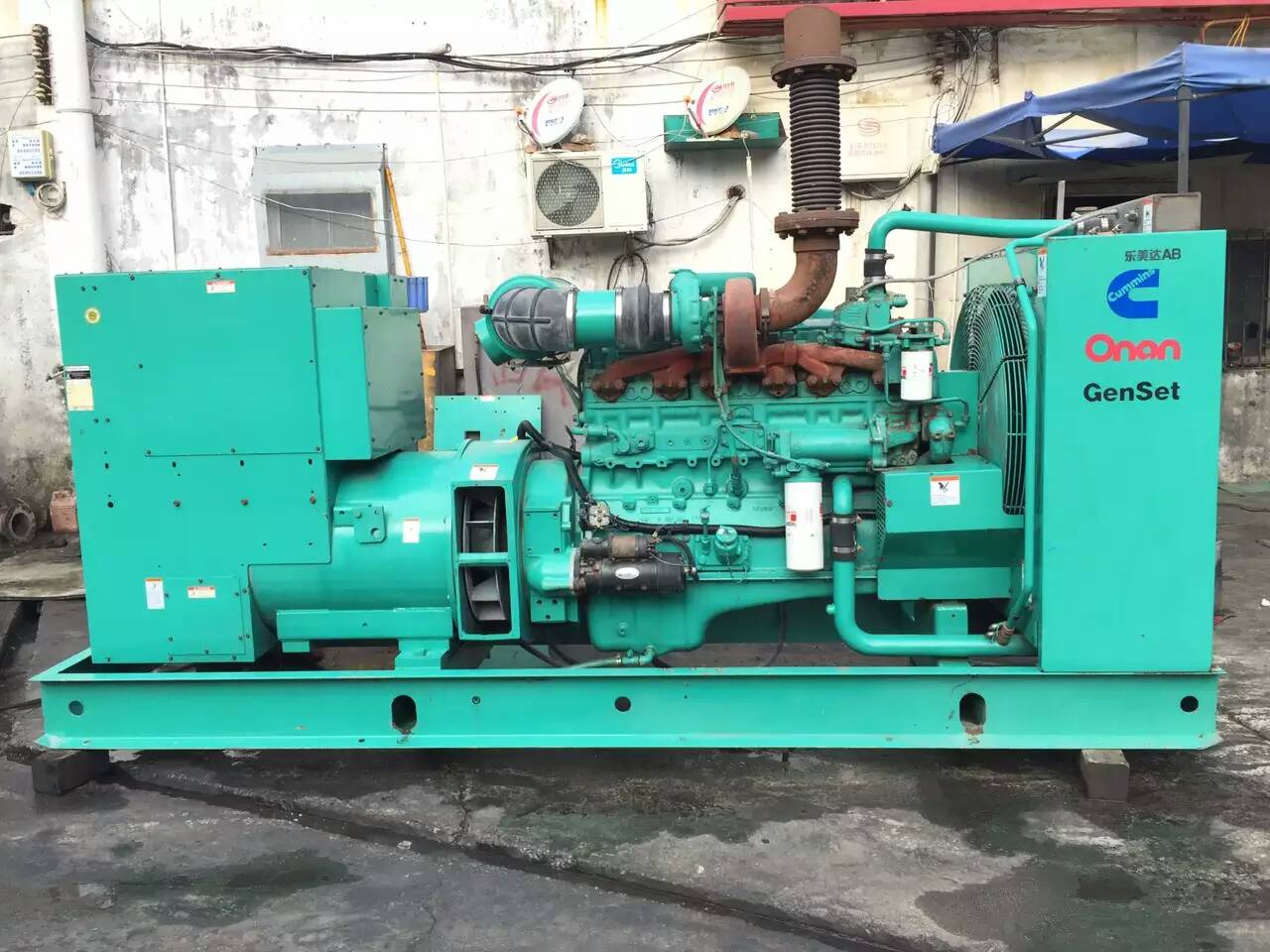 平山租赁发电机-柴油发电机不正常冒烟的原因